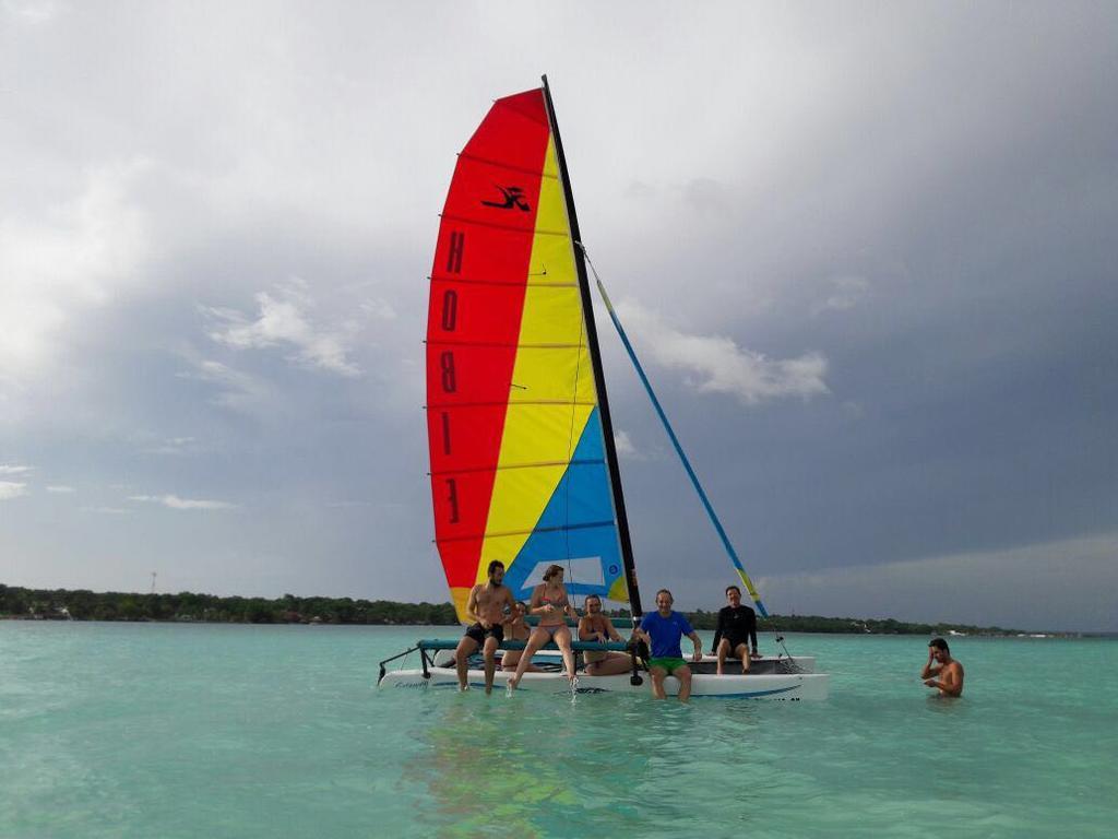 Casa Lamat Bacalar Esterno foto